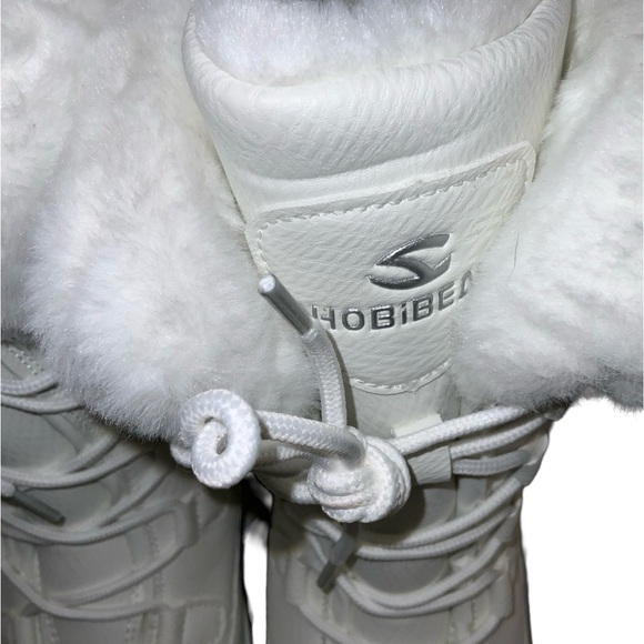 HOBIBEAR Women’s 🌸Faux Fur🌸 Anti-Slip Waterproof Winter Snow Boots - SZ 9 - Picture 4 of 16